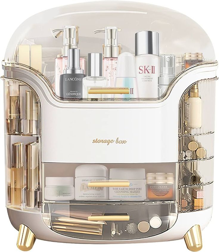 Elegant Multi-Layer Cosmetic Organizer