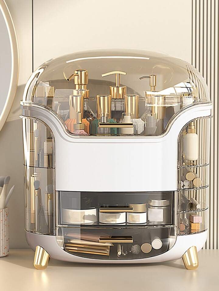 Elegant Multi-Layer Cosmetic Organizer
