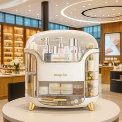 Elegant Multi-Layer Cosmetic Organizer