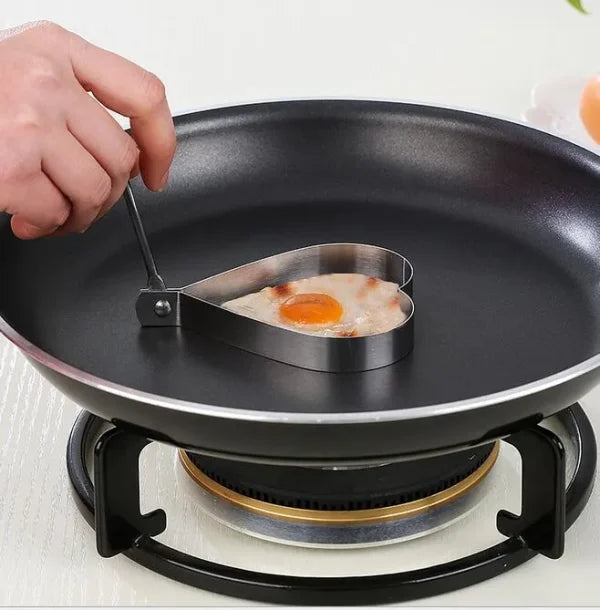 Pack Of 4 New Mould Style Fried Egg Pancake Shaper