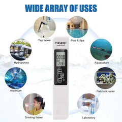 Tds Meter Digital Lcd Pen Tester | Water Quality Monitor
